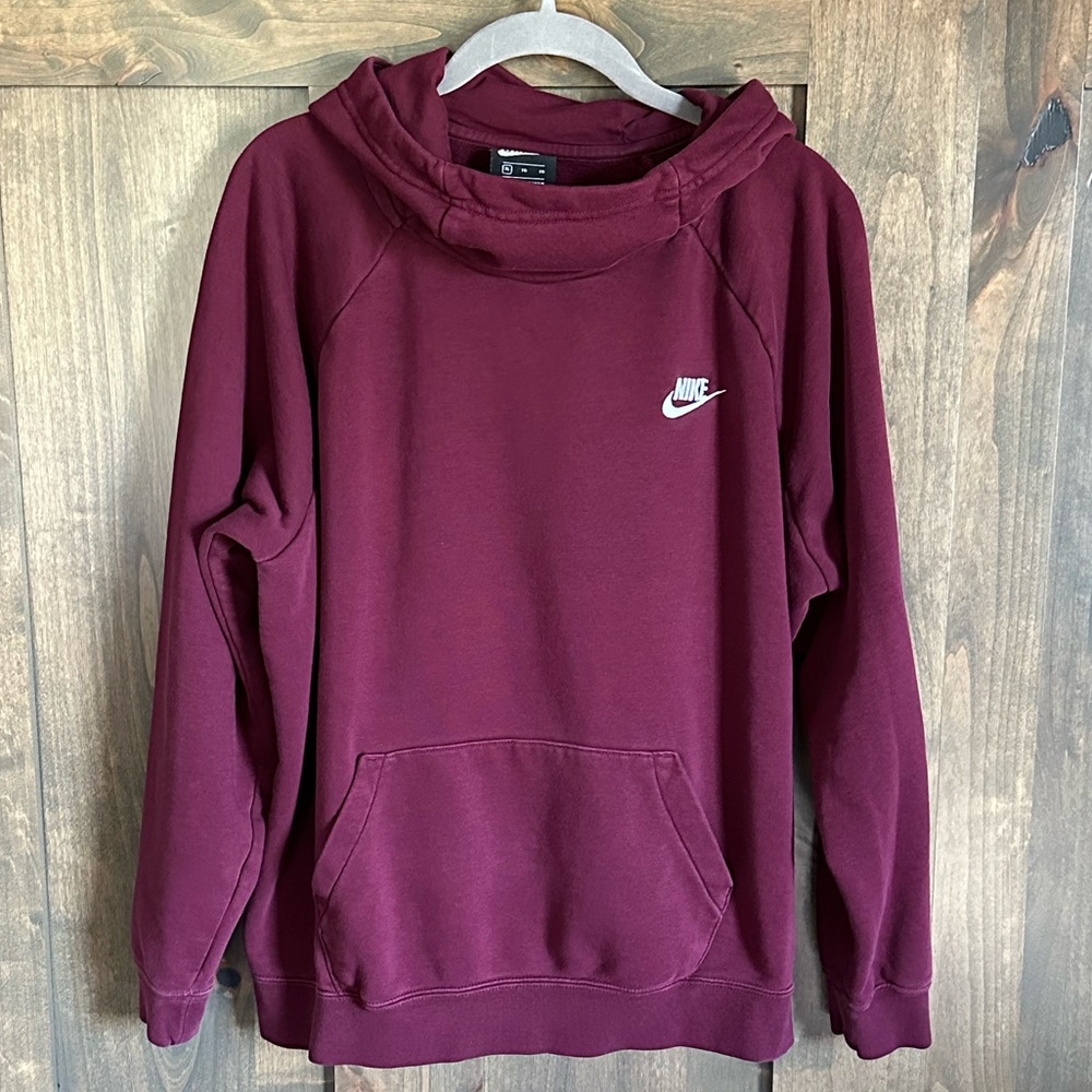 NIKE Women’s Cowl Neck Hooded Sweatshirt